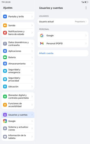 Seleccione Google