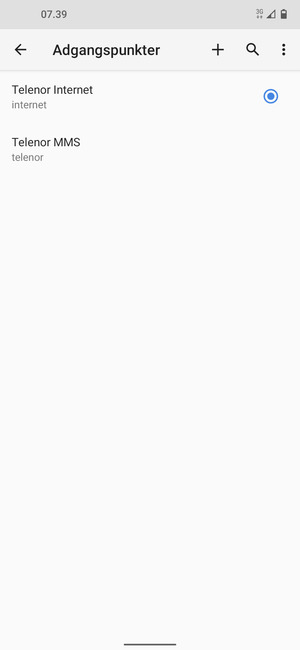 Din telefon er nu sat op til MMS