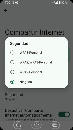 Seleccione su opción preferida