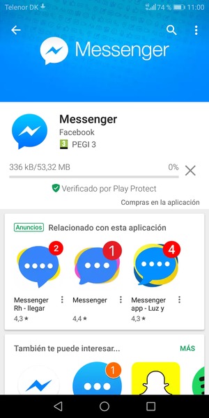 Espere a que el proceso de instalación finalice