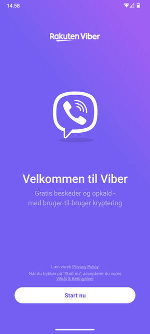 Din app er klar til brug
