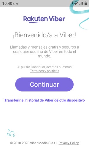 Su aplicación está lista para usar