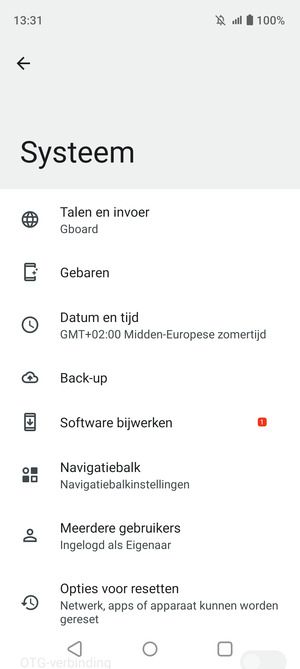 Selecteer Software bijwerken
