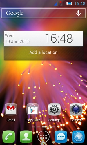 Return to the Home screen and select Apps