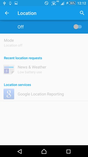 Turn Location off