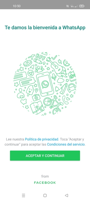 Su aplicación está lista para usar