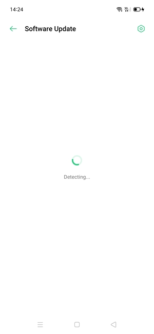 Wait for the search to finish
