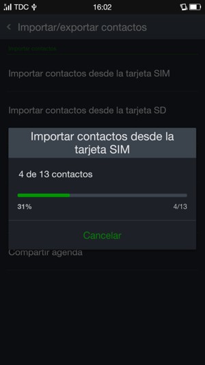 Sus contactos han sido añadidos a su OPPO