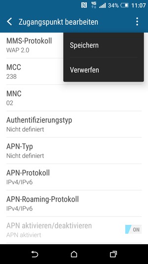 Wählen Sie Speichern