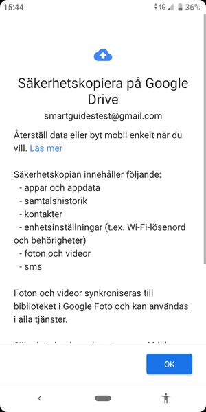 Välj OK