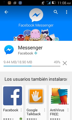 Espere a que el proceso de instalación finalice