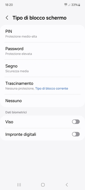 Seleziona Segno