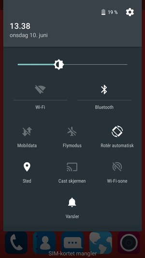 Slå av Bluetooth
