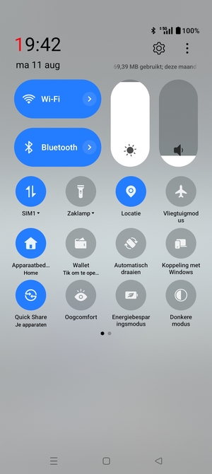 Schakel Wi-Fi en Bluetooth uit