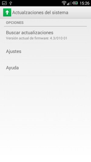 Seleccione Buscar actualizaciones
