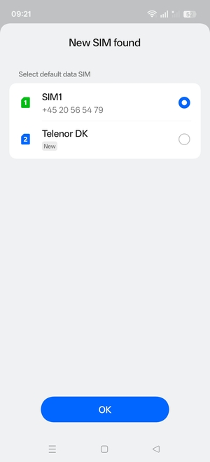 Select Public and  OK
