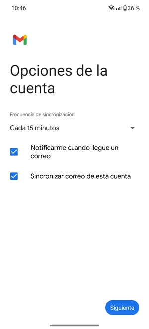 Seleccione Siguiente