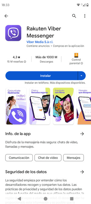 Seleccione Instalar