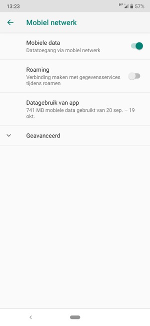 Selecteer Geavanceerd