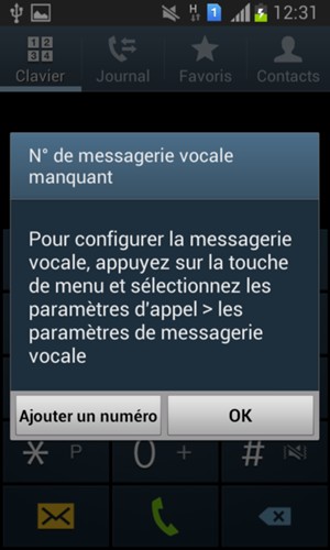 Sélectionnez Ajouter un numéro