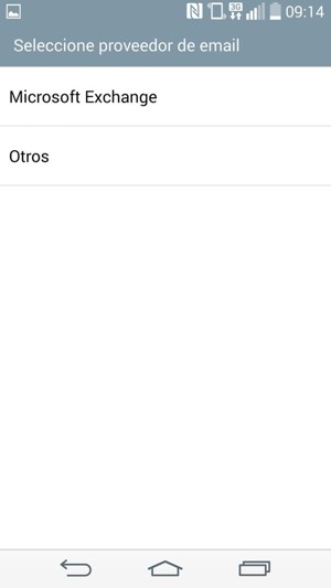Seleccione Otros