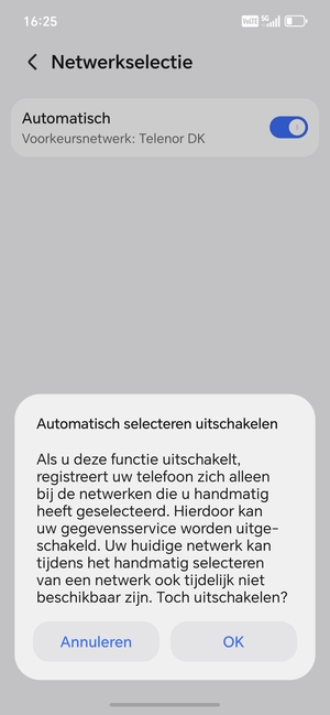 Selecteer OK