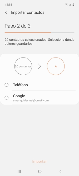 Seleccione Google
