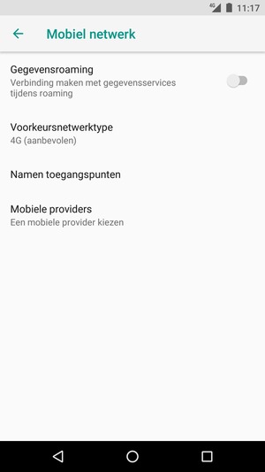Selecteer Namen toegangspunten