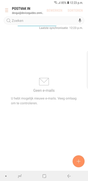 Uw account is klaar voor gebruik