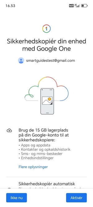 Vælg Aktivér