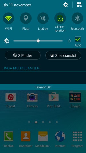Dra ner rullgardinsmenyn