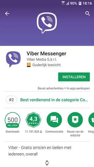 Selecteer INSTALLEREN