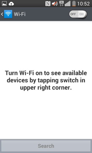 Turn on Wi-Fi