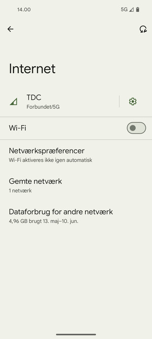 Aktiver Wi-Fi