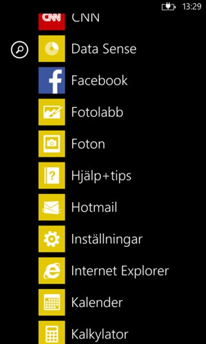 Välj Inställningar