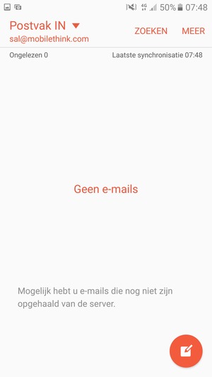 Uw account is klaar voor gebruik
