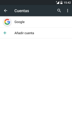 Seleccione Google