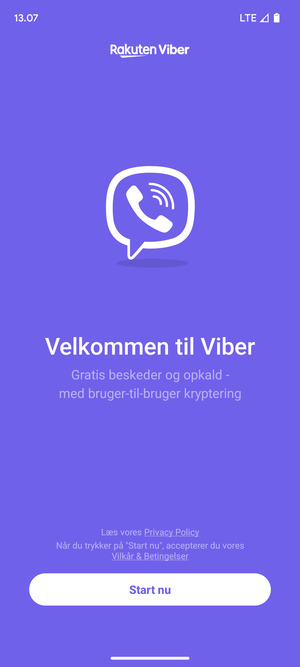 Din app er klar til brug