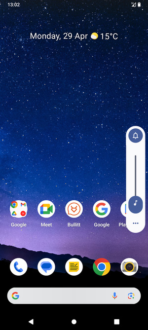 To change the sound profile, select Sound