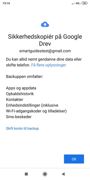 Vælg OK