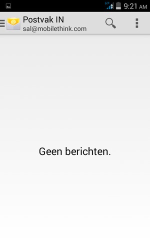 Uw account is klaar voor gebruik