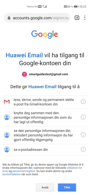 Velg Tillat