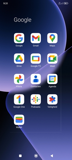 Selecteer Gmail