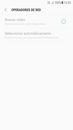 Espere a que la búsqueda termine
