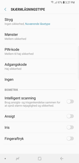 Vælg Mønster