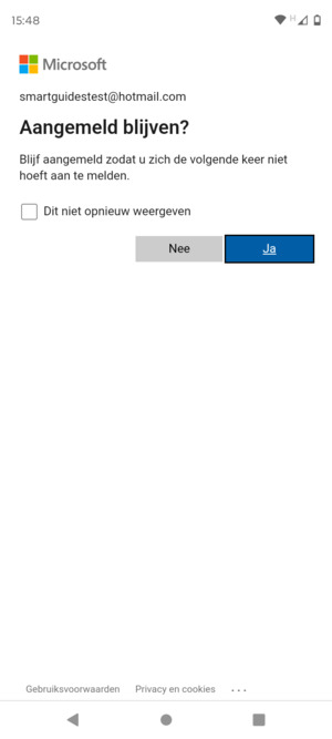 Selecteer uw voorkeursoptie