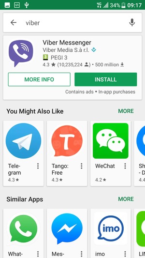 Select the app