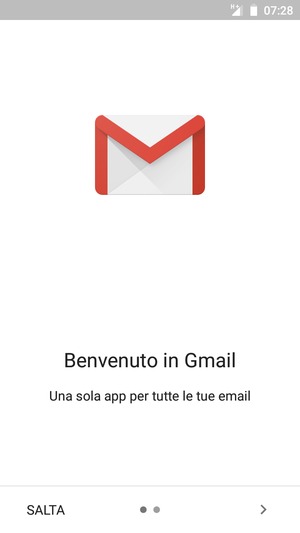 Seleziona AVANTI