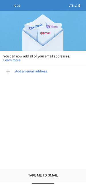 Select Add an email address