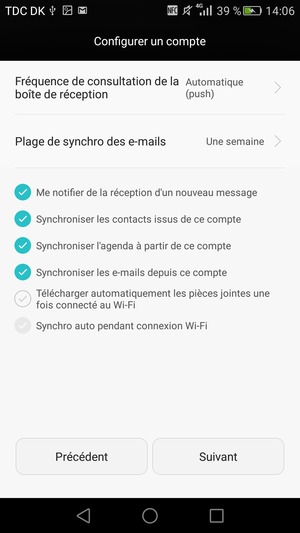 Sélectionnez Suivant